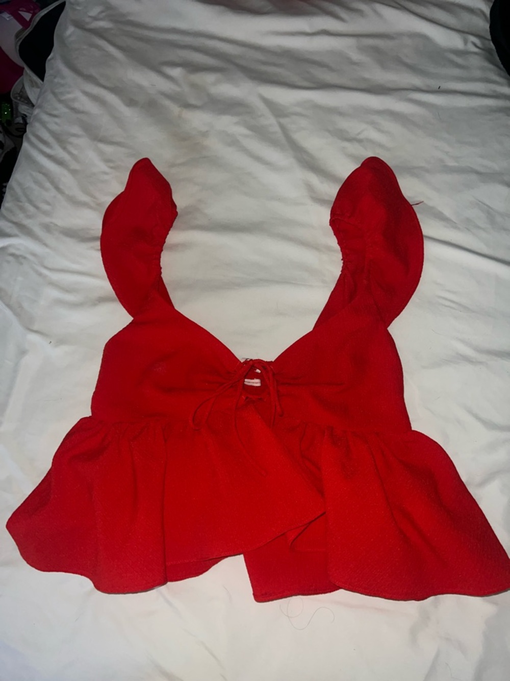 urban outfitters flowy summer cropped top